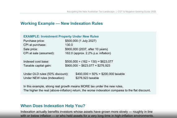 Working Dollar Example